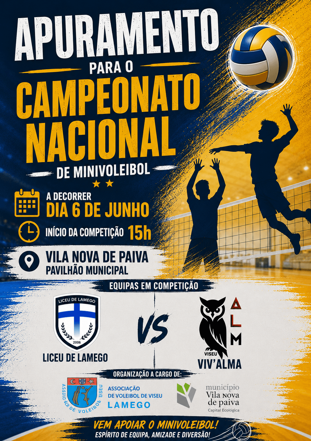 Apuramento Minivoleibol